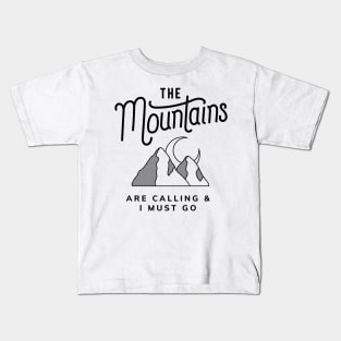 THE MOUNTAINS Kids T-Shirt